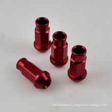 4PCS Aluminium Open End Wheel Lug Nut